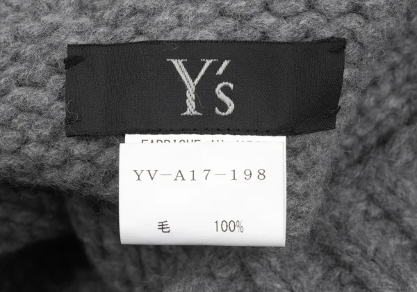 Y's Wool Knit Neck Warmer K-167172_009