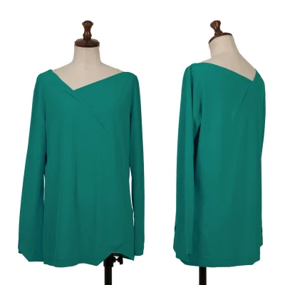 RAGNE KIKAS Yohji Yamamoto Neck Design Stretch Top