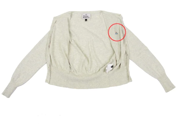 Vivienne Westwood Orb Embroidery Cardigan K-167176_011
