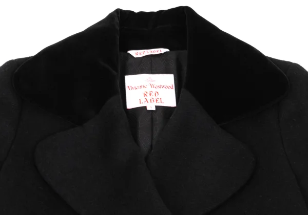 Vivienne Westwood Red Label Wool Blend Velour Double Coat K-167180_004
