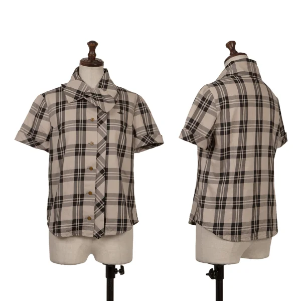 Vivienne Westwood Red Label Cotton Check Shirt & Skirt K-167188_002