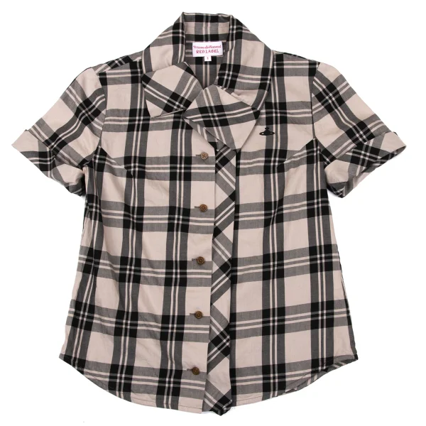 Vivienne Westwood Red Label Cotton Check Shirt & Skirt K-167188_003