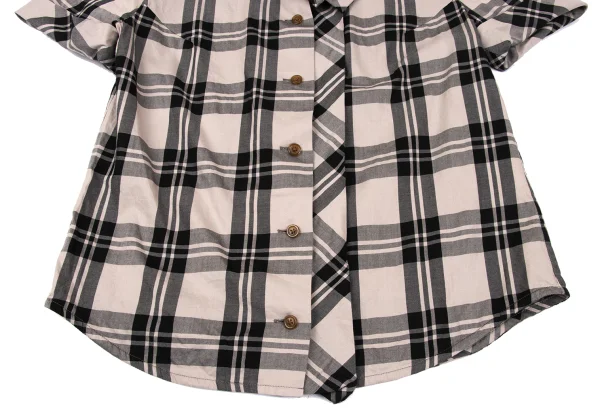 Vivienne Westwood Red Label Cotton Check Shirt & Skirt K-167188_007