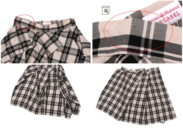 Vivienne Westwood Red Label Cotton Check Shirt & Skirt K-167188_012