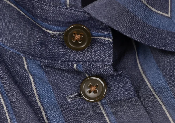 Vivienne Westwood Red Label Orb Embroidered Stripe Shirt Flare Dress K-167189_005