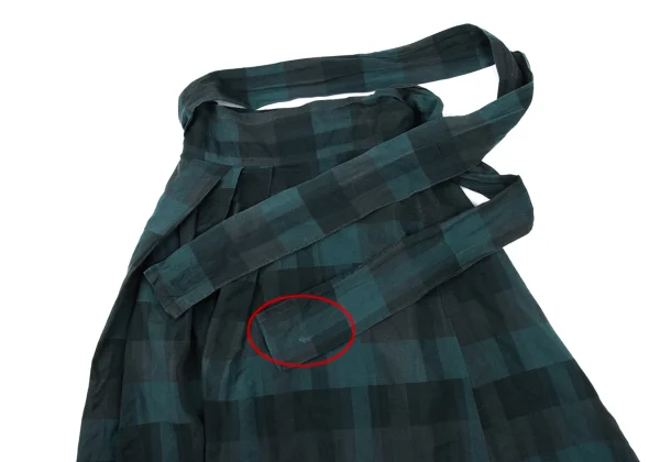 Vivienne Westwood Red Label Cotton Check String Waist Skirt K-167190_005