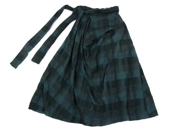 Vivienne Westwood Red Label Cotton Check String Waist Skirt K-167190_013