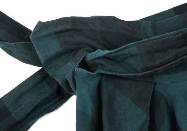 Vivienne Westwood Red Label Cotton Check String Waist Skirt K-167190_015