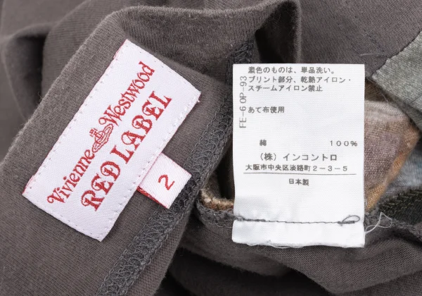 Vivienne Westwood Red Label Painting Print Deformed Top K-167191_016