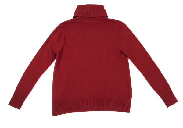 ヴィヴィアンウエストウッド レッドレーベルVivienne Westwood Red Label ウールオーブ刺繍タートルネックニット 赤2 K-167192_011