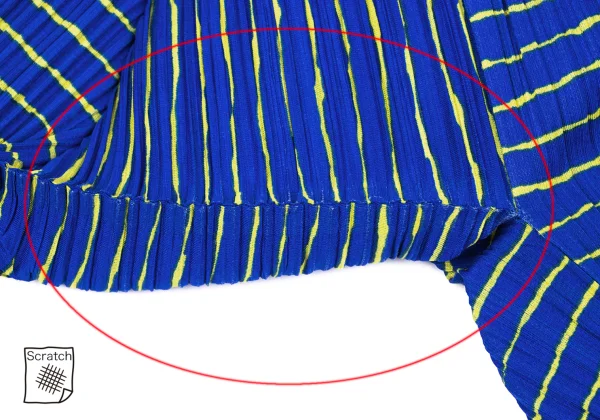 PLEATS PLEASE Stripe Printed T Shirt K-167199_006