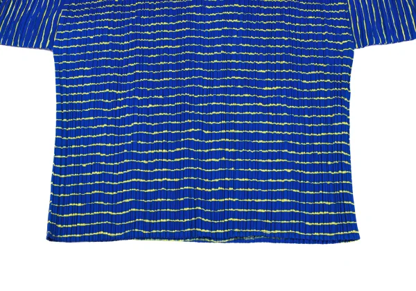 PLEATS PLEASE Stripe Printed T Shirt K-167199_009