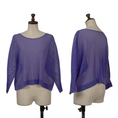 PLEATS PLEASE Mesh Pleated T Shirt