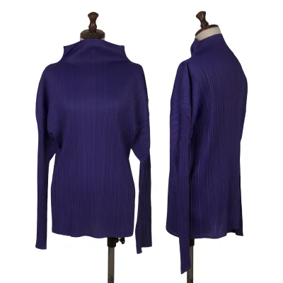 PLEATS PLEASE Pleats High-neck Top