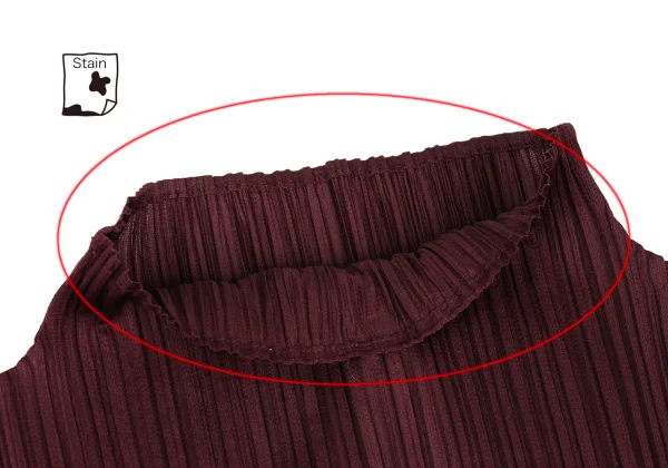 PLEATS PLEASE Pleats High-neck Top K-167205_004