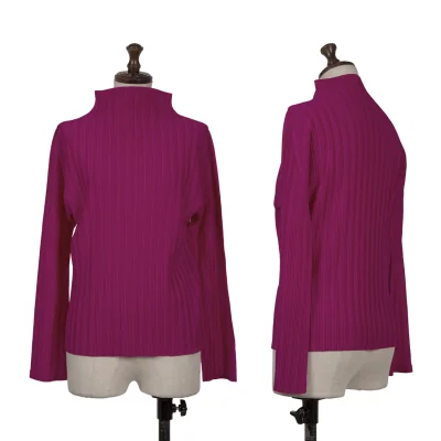 PLEATS PLEASE Pleated Turtleneck T Shirt