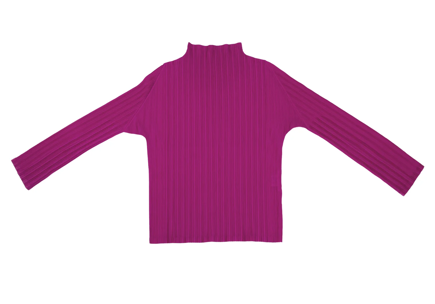 プリーツプリーズ プリーツカットソー ピンク プリーツプリーズPLEATS PLEASE プリーツハイネックカットソー ピンク3