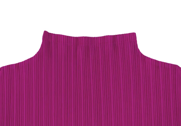 プリーツプリーズPLEATS PLEASE プリーツハイネックカットソー ピンク3