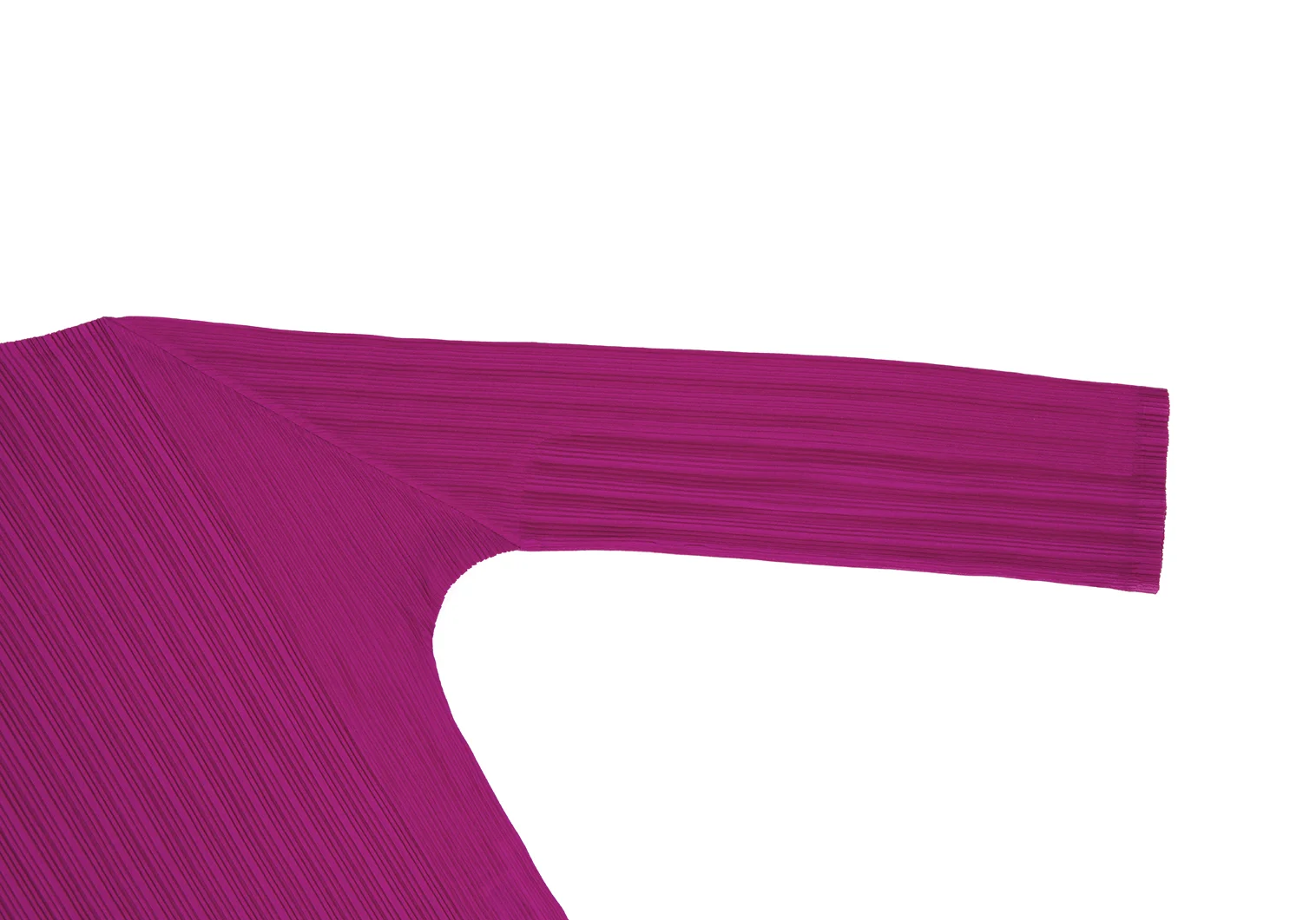 プリーツプリーズPLEATS PLEASE プリーツハイネックカットソー ピンク3