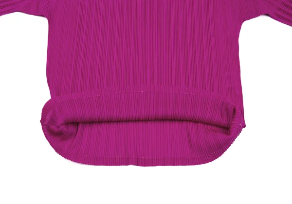 プリーツプリーズ プリーツカットソー ピンク プリーツプリーズPLEATS PLEASE プリーツハイネックカットソー ピンク3