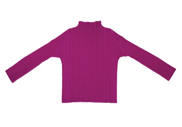 PLEATS PLEASE Pleated Turtleneck T Shirt K-167207_008