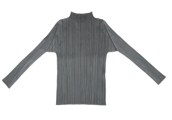 PLEATS PLEASE Pleated High Neck T-shirt K-167208_002
