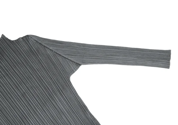 PLEATS PLEASE Pleated High Neck T-shirt K-167208_004