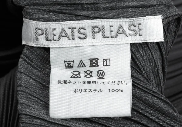 PLEATS PLEASE Pleated High Neck T-shirt K-167208_012