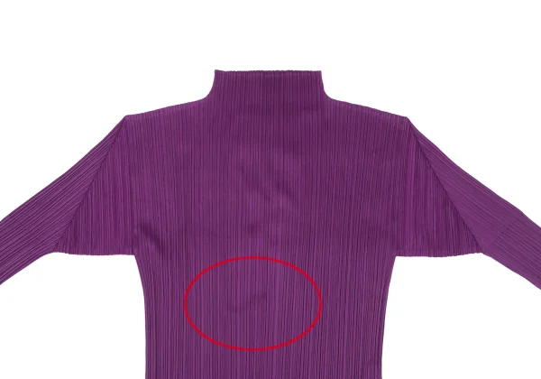 PLEATS PLEASE Pleated High Neck T-shirt K-167209_003