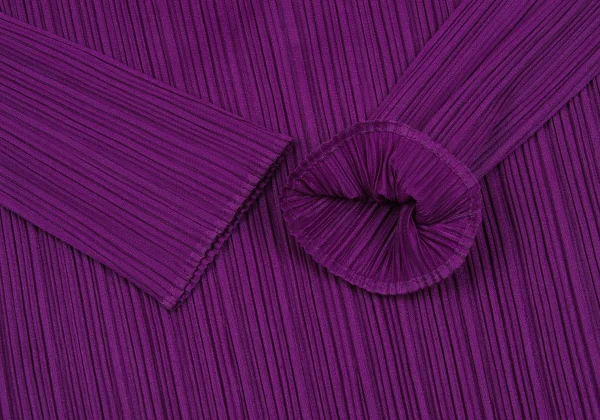 PLEATS PLEASE Pleated High Neck T-shirt K-167209_007