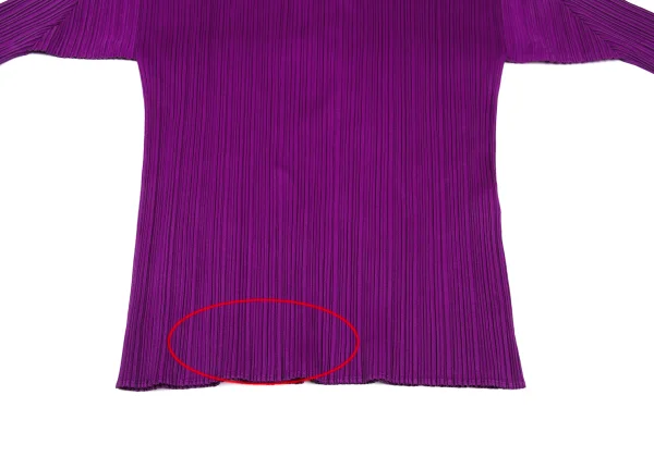 PLEATS PLEASE Pleated High Neck T-shirt K-167209_008