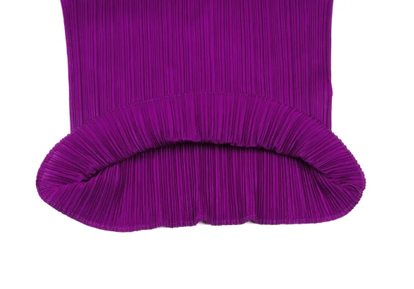 PLEATS PLEASE Pleated High Neck T-shirt K-167209_010