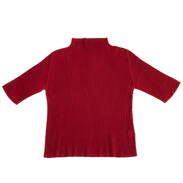 プリーツプリーズPLEATS PLEASE ミストプリーツハイネックカットソー