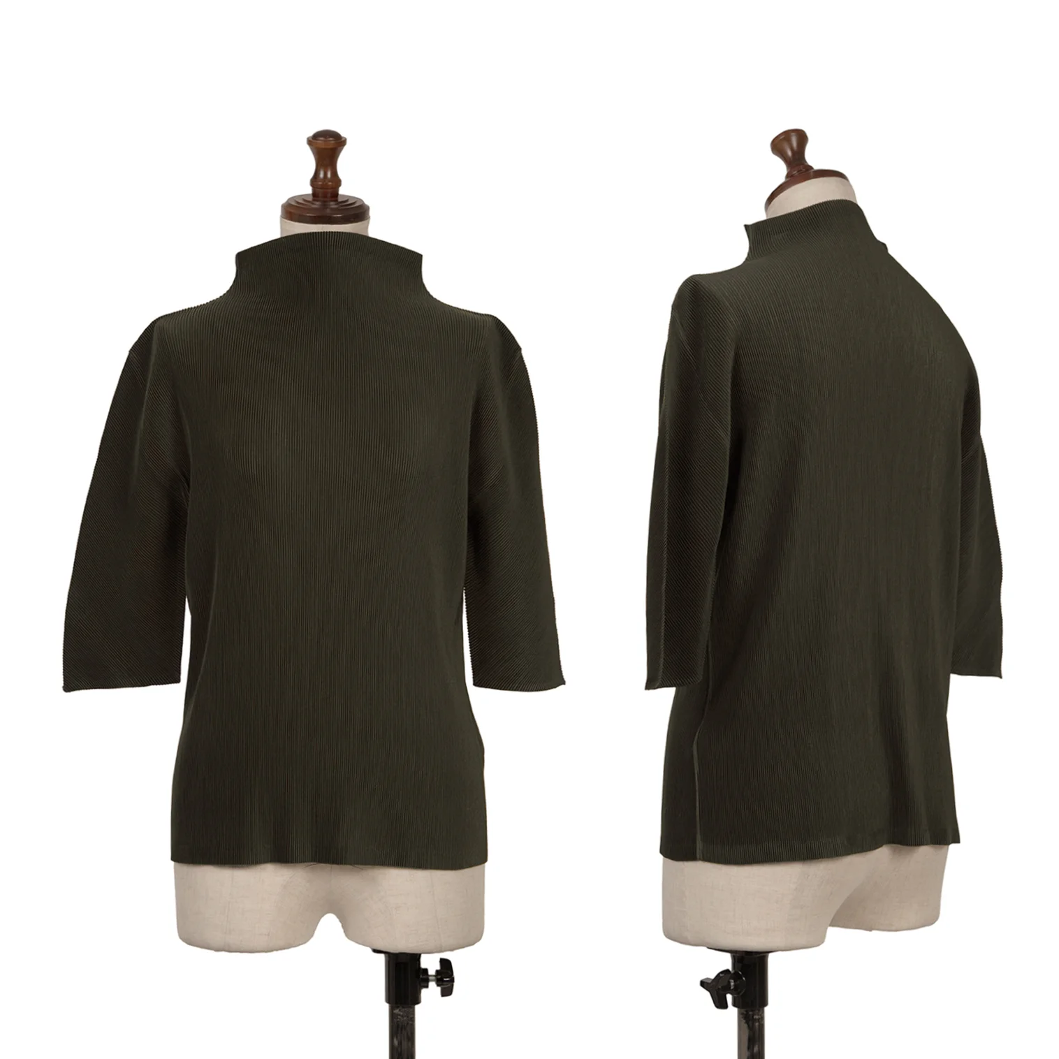 プリーツプリーズPLEATS PLEASE ミストプリーツハイネックカットソー