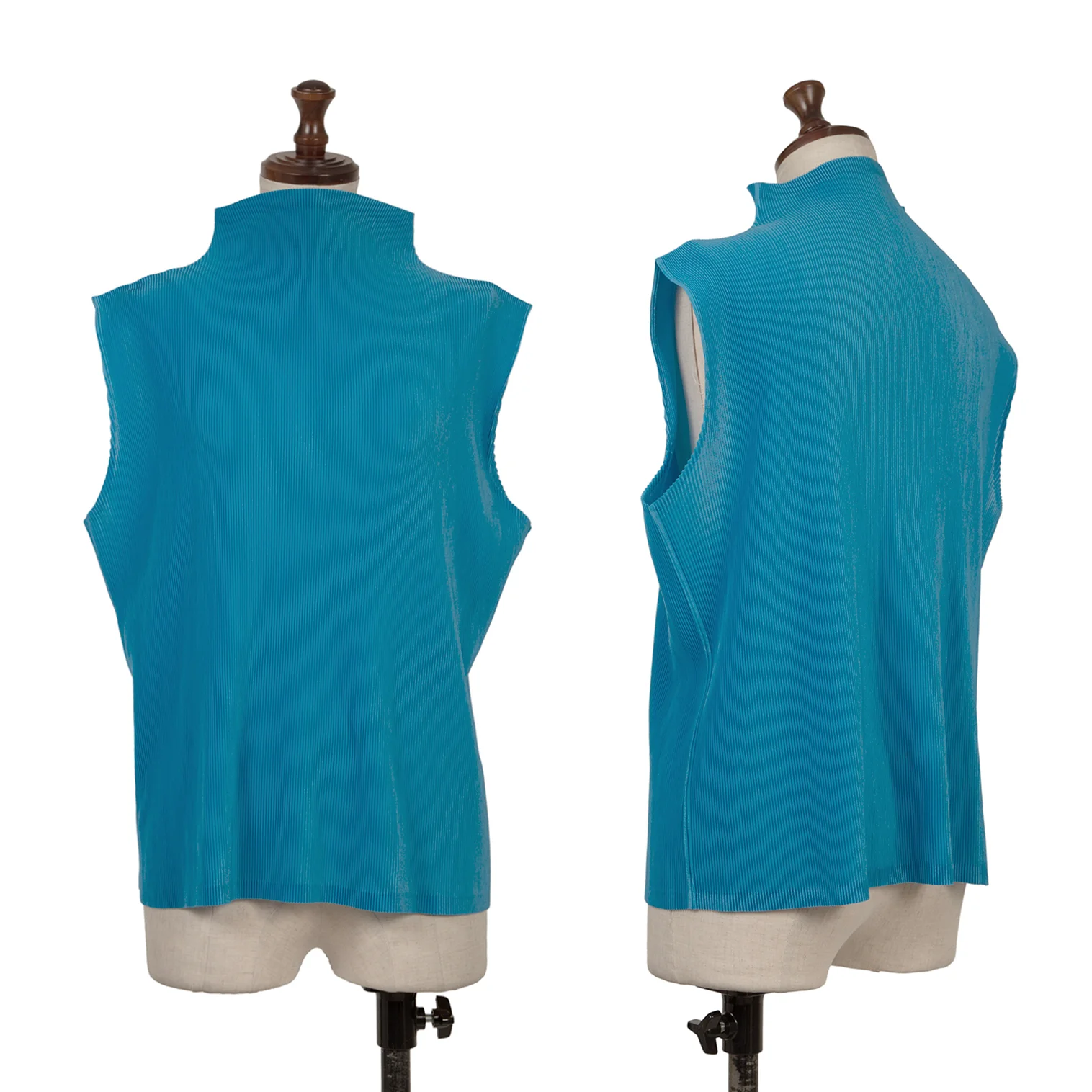 プリーツプリーズPLEATS PLEASE ミストプリーツハイネックノースリーブ