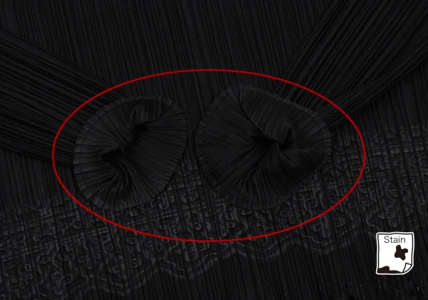 PLEATS PLEASE Hem Cutting Embossed Pleats T-shirt K-167218_007