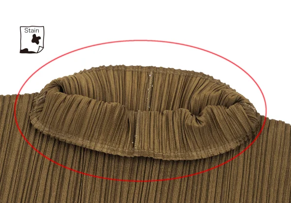 PLEATS PLEASE Hem Cutting Emboss T Shirt K-167219_005