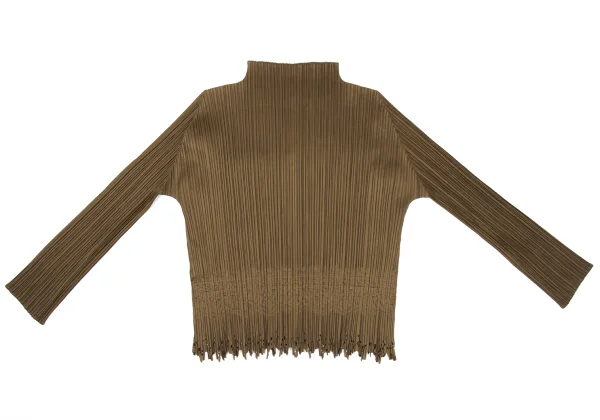 PLEATS PLEASE Hem Cutting Emboss T Shirt K-167219_012