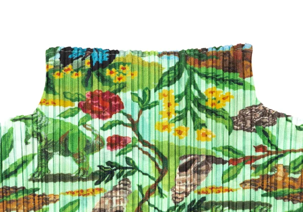 PLEATS PLEASE Nathalie Lete Eden Printed Turtle Neck T Shirt K-167220_004