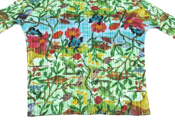 PLEATS PLEASE Nathalie Lete Eden Printed Turtle Neck T Shirt K-167220_007