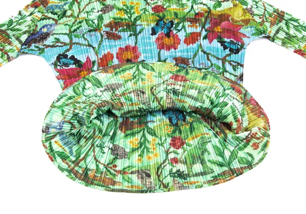 PLEATS PLEASE Nathalie Lete Eden Printed Turtle Neck T Shirt K-167220_008