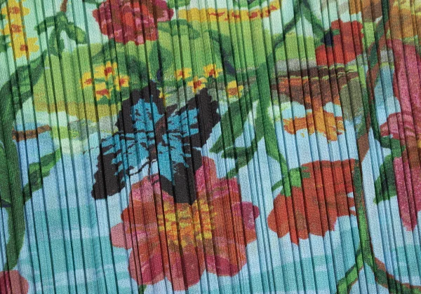 PLEATS PLEASE Nathalie Lete Eden Printed Turtle Neck T Shirt K-167220_010