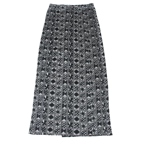 プリーツプリーズPLEATS PLEASE グラフィックチェックプリントラップ