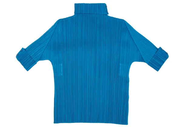 PLEATS PLEASE Button Turtle Neck Top K-167223_002