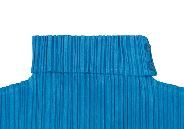 PLEATS PLEASE Button Turtle Neck Top K-167223_004