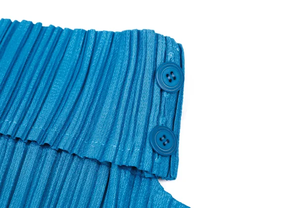 PLEATS PLEASE Button Turtle Neck Top K-167223_005