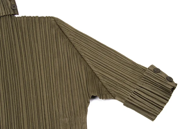 PLEATS PLEASE Button Turtle Neck Top K-167224_007