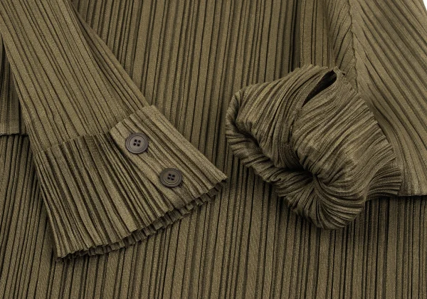 PLEATS PLEASE Button Turtle Neck Top K-167224_008