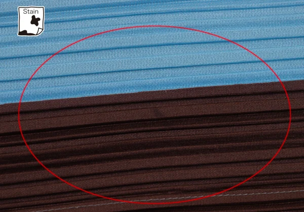 PLEATS PLEASE Multi Stripe Wide Top K-167225_007