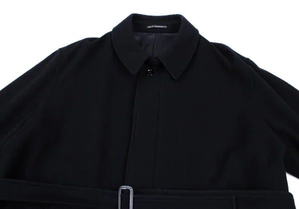 Y's for men Melton Wool Belted Half Coat K-167227_002